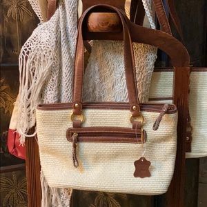 NWOT Giani Bernini Braided Straw Purse